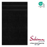 Salem 4 Piece 100% Cotton Luxury Turkish Hand Towel Sets - Wholesale hand towels