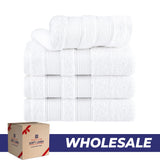 Salem 4 Piece 100% Cotton Luxury Turkish Hand Towel Sets - Wholesale hand towels
