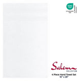Salem 4 Piece 100% Cotton Luxury Turkish Hand Towel Sets - Wholesale hand towels