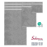 Salem 6 Piece 100% Cotton Luxury Bath Towel Set