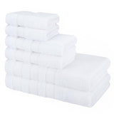 Salem 6 Piece 100% Cotton Luxury Bath Towel Set