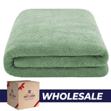 American Soft Linen 40x80 Inch Oversized Bath Sheets, Premium, Soft & Luxury 100% Ringspun Cotton Extra Large Bath Sheet - 12 Piece Case Pack