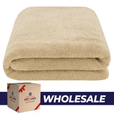 American Soft Linen 40x80 Inch Oversized Bath Sheets, Premium, Soft & Luxury 100% Ringspun Cotton Extra Large Bath Sheet - 12 Piece Case Pack