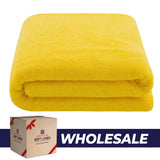 American Soft Linen 40x80 Inch Oversized Bath Sheets, Premium, Soft & Luxury 100% Ringspun Cotton Extra Large Bath Sheet - 12 Piece Case Pack