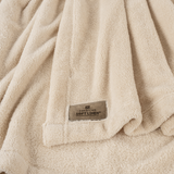 American Soft Linen Bedding Fleece Blanket, Plush Fuzzy Cozy Soft Blanket for Bed, Sofa, Couch