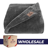 American Soft Linen Bedding Fleece Blanket Wholesale