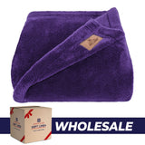 American Soft Linen Bedding Fleece Blanket Wholesale