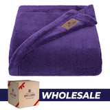 American Soft Linen Bedding Fleece Blanket Wholesale