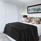American Soft Linen Bedding Fleece Blanket Wholesale
