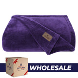 American Soft Linen Bedding Fleece Blanket Wholesale