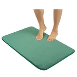 American Soft Linen Fluffy Foamed Bath Rug, 21x32 inches Bath Rugs for Bathroom, 100% Polyester Upper Fluffy Surface and Grip Enhanced Base