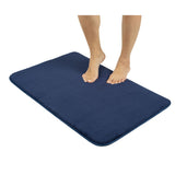 American Soft Linen Fluffy Foamed Bath Rug, 21x32 inches Bath Rugs for Bathroom, 100% Polyester Upper Fluffy Surface and Grip Enhanced Base