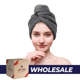 American Soft Linen Hair Drying Towel - 1 Packed / 2-Packed - Wholesale