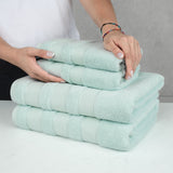 Salem 6 Piece 100% Cotton Luxury Bath Towel Set - 10 Set Case Pack