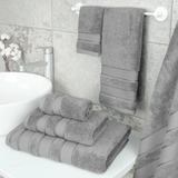 Salem 6 Piece 100% Cotton Luxury Bath Towel Set - 10 Set Case Pack