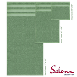 Salem 6 Piece 100% Cotton Luxury Bath Towel Set - 10 Set Case Pack