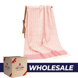 American Soft Linen 100% Cotton Turkish Peshtemal Beach Pool Towels - 44 Set Case Pack
