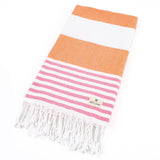 American Soft Linen 100% Cotton Turkish Peshtemal Beach Pool Towels - 44 Set Case Pack