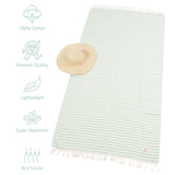American Soft Linen 100% Cotton Turkish Peshtemal Beach Pool Towels - 44 Set Case Pack