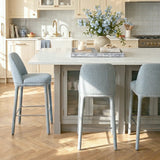 Anderson 26.5" Modern Upholstered Counter Stool (Set of 3)