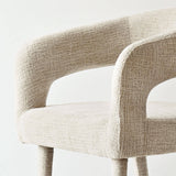 Anna Modern Upholstered Dining Chairs with Arm (Set of 6)