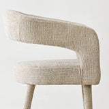Anna Modern Upholstered Dining Chairs with Arm (Set of 4)