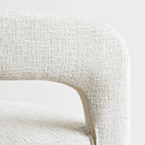 Anna Modern Upholstered Dining Chairs with Arm (Set of 4)