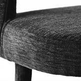 Anna Modern Upholstered Dining Chairs with Arm (Set of 4)