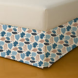 Leaves Collection Printed Bed Skirt