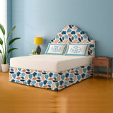 Leaves Collection Printed Bed Skirt