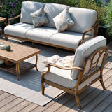 Arcadia 5 Pieces Outdoor Sofa Set with Deep Lounge Chair