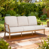 Arcadia Outdoor Sofa and 2 Chairs with Coffee Table