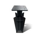PURPLE LEAF Luxury Market Patio Umbrella In-Ground Base ZY03-BSAT-YM