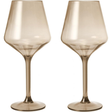 Floating Wine Glasses for Pool - Set of 2-18 OZ (Smoke)