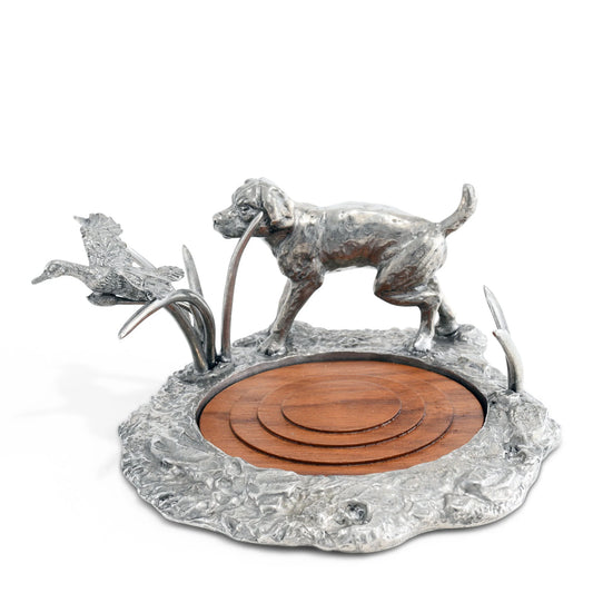 Labrador & Duck Wine Coaster