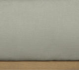 Vaughn Bed – Cozy Chenille Upholstered Platform Bed with Natural Wood Base for Modern Bedrooms