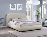 Vaughn Cozy Chenille Bed with Sturdy Wood Frame for a Stylish and Inviting Bedroom Retreat
