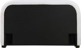 Vaughn Cozy Chenille Bed with Sturdy Wood Frame for a Stylish and Inviting Bedroom Retreat