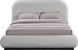 Vaughn Cozy Chenille Bed with Sturdy Wood Frame for a Stylish and Inviting Bedroom Retreat