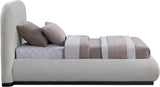Vaughn Cozy Chenille Bed with Sturdy Wood Frame for a Stylish and Inviting Bedroom Retreat