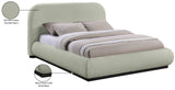 Vaughn Cozy Chenille Bed with Sturdy Wood Frame for a Stylish and Inviting Bedroom Retreat