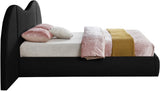 Everest Boucle Fabric Bed: Luxurious Contemporary Design with Removable Panels for Adaptable Comfort