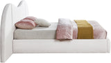 Everest Boucle Fabric Bed: Luxurious Contemporary Design with Removable Panels for Adaptable Comfort