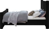 Elias Velvet Full Bed - Stylish Contemporary Design with Solid Wood Frame for Timeless Elegance
