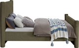Elias Velvet King Bed – Elegant Contemporary Design with Solid Wood Frame for Modern Bedrooms Decor