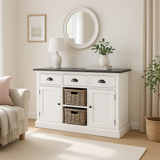 Halifax Contrast Buffet with 2 Baskets