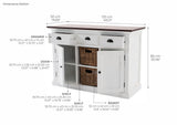 Halifax Accent Buffet with 2 Baskets