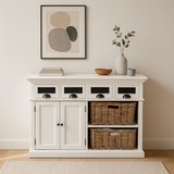 Halifax Dining Buffet with Basket Set
