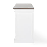 Halifax Accent Display Buffet with 4 Glass Doors