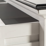 Halifax Contrast Large Buffet 5 Doors 3 Drawers 71''